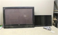 (2) Flat Screen TVs - 50" Haier w/Wall Mount & 30"