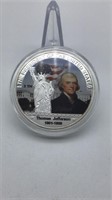 Thomas Jefferson Commemorative Presidential Coin