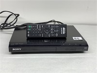 SONY DVP-SR210P DVD WITH REMOTE, BACK LOOSE ON