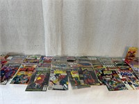 Comic Books: Justice League, Batman, Superman etc