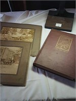 Bird book and old pictures