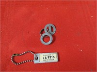 Disabled Veterans license plate keychain & tags.