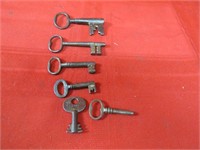 Antique Skelton key lot.