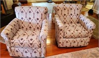 ENGLAND INC UPHOLSTERED ARM CHAIRS
