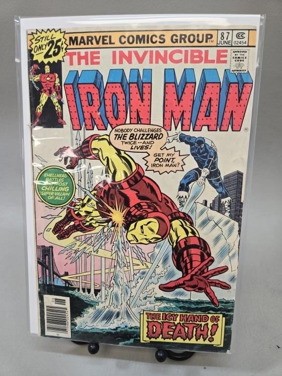 1976 Marvel The Invincible Iron Man comic
