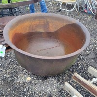 38" Diameter Cast Iron Cauldron