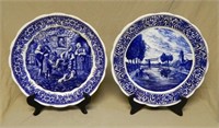 Blue Delft Chargers.