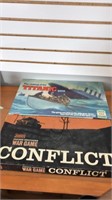 Lot of 2 Board Games Conflict and Titanic