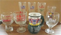 Misc Budweiser & Busch Beer Glasses & Mug