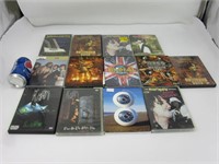 13 DVD de musique