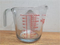 FIRE KING 4 Cup Glass Measuring Cup