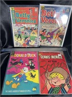 Betty & Veronica (2) Donald Duck Dennis the Menace