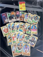 Vintage Football Trading Card Collection