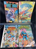 Batman, 2 Superboys, Superman Vintage Comics