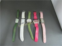 Ladies Wrist Watches, 5pc Lot