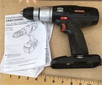 Craftsman 1/2" cordless drill-driver