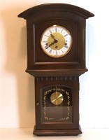 Regulator Style Wall Clock w/Hermle Movement