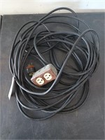 50 ft extension cord with 2 way plug