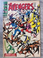 Avengers 44(1967)ORGN BLK WIDOW DEATH RED GUARDIAN