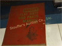 1969 Motor's flate rate & parts manual