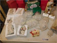 Christmas Ornament Lot- Lenox, Hallmark, Old