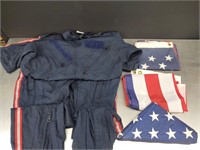 American Flags & Flight Suit