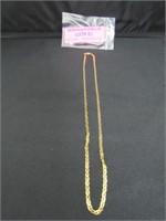 14K YG Chain Necklace, 18" See Desc.