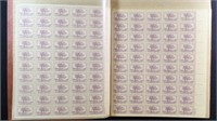 US Stamps overrun Countries 12 mint sheets and 163