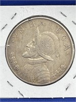 1947 Panama 1 Balboa Silver Coin