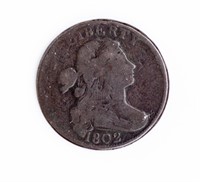 Coin 1802 United States Large Cent Very Good