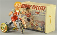 BOXED UNIQUE ART KIDDY CYCLIST