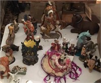 Ceramic Pieces- Native American & Misc.