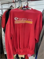 Kansas city chiefs sweatshirt size large