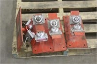 (4) BALL TRANSFER HEADS FOR PIPES