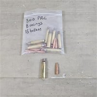 300 PRC Brass & Bullets