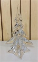 Glass Christmas Tree 10" tall