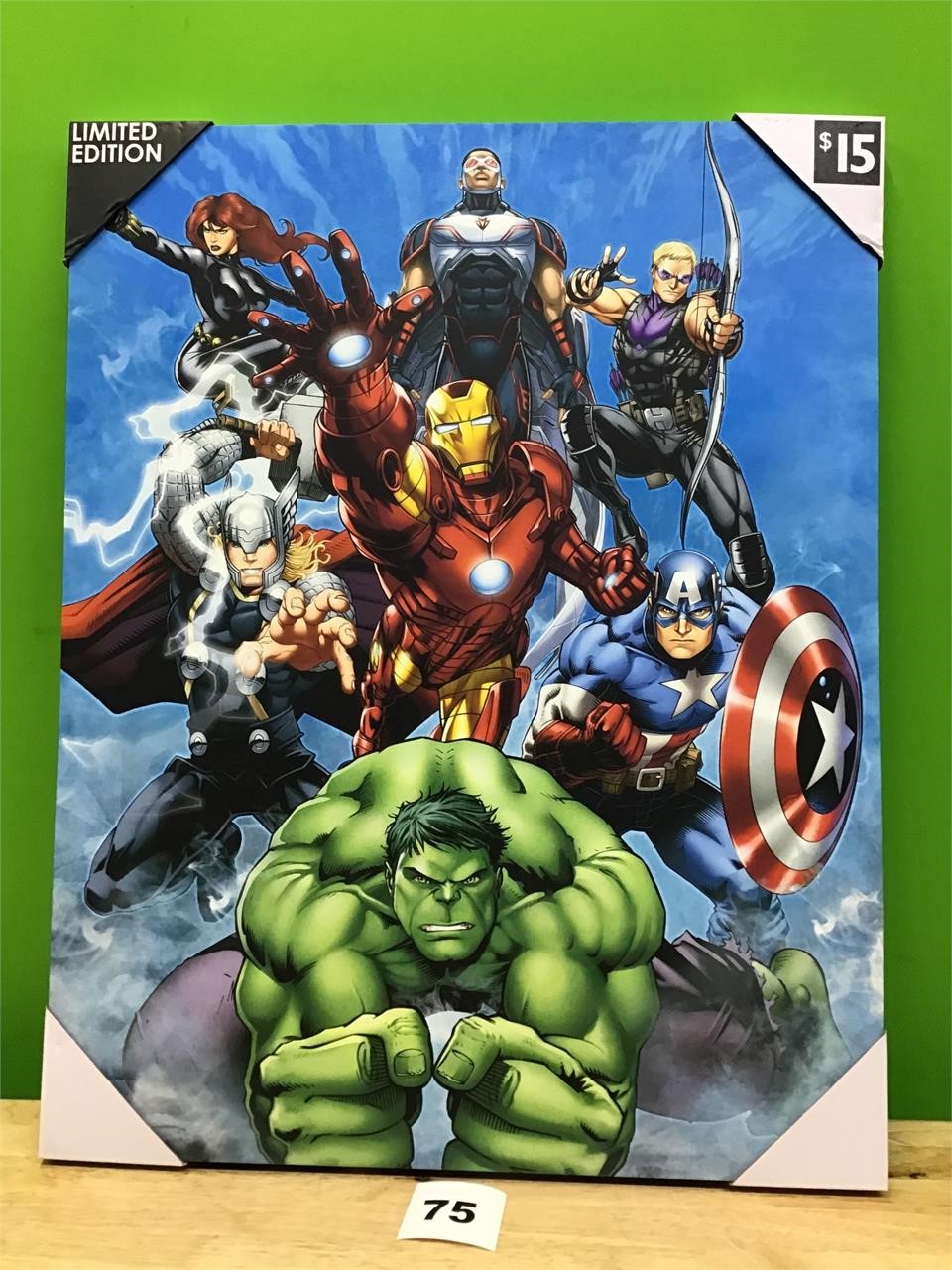 Limited Edition Avengers Stretched Canvas