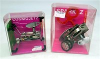 Kikkerland Cosmojetz & Sparklz Wind Up Motion Toys