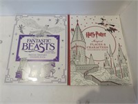 Two Harry Potter Coloring Books New