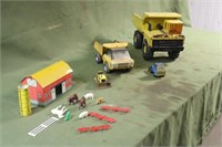 Tonka Trucks & Tin Barn