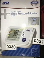 A&D BLOOD PRESSURE MONITOR