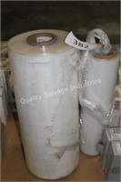 large roll of shrink wrap