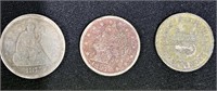 (3) FOREIGN COINS