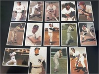 large lot of postcard size baseball stars 80’s
