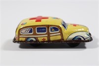 Vintage Tin Toy Ambulance - Japan