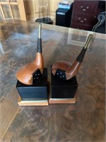 Golf Driver Bookends