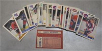 1985-86 OPC hockey cards (40)