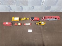 Tonka, Cat, and other trucks/busses etc