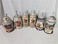 6 Unique Budweiser Beer Steins