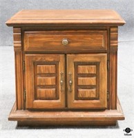 Sumter Cabinet Co. 1 Drawer, 2 Door Night Stand